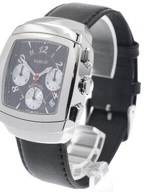 Damiani ego D06ACFH Chronograph Date Black Dial Automatic Men's Watch_967791
